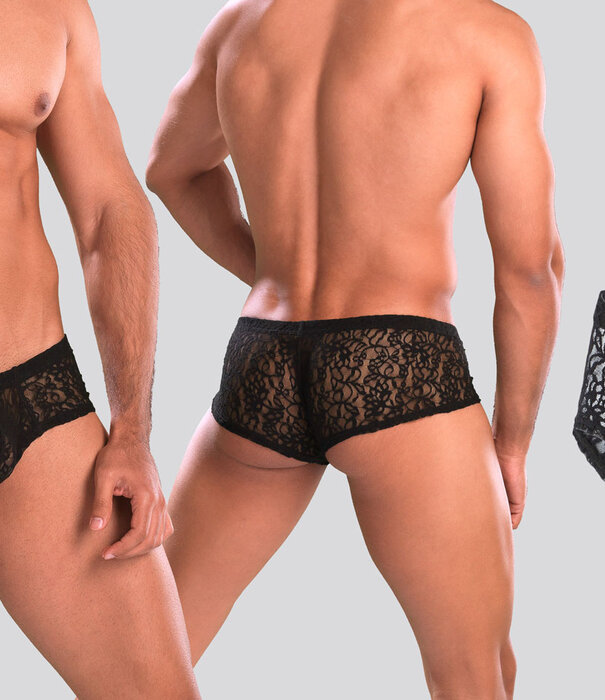 Joe Snyder Shining Cheek Boxer Lace 13 Transparant Wit (005)