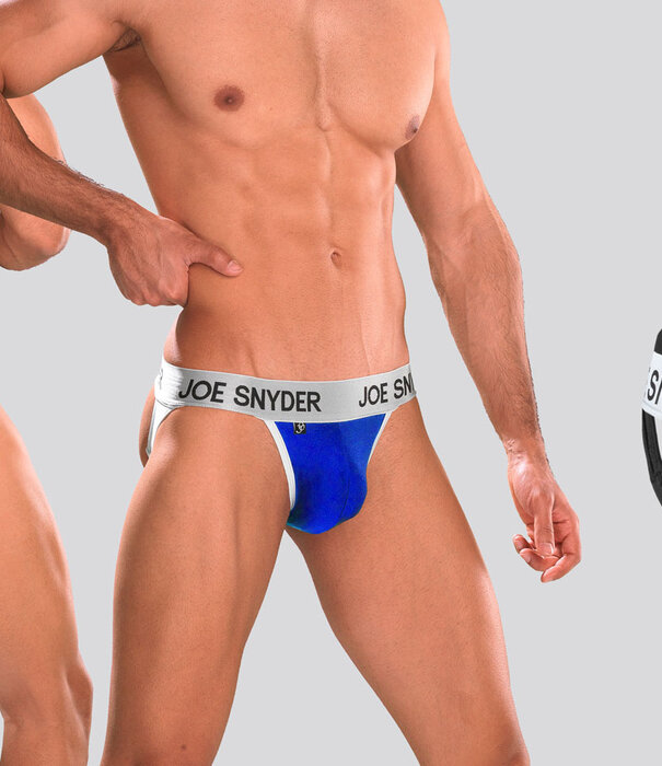 Joe Snyder Active Wear Jockstrap 02 Blau