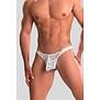Joe Snyder Maxibulge Thong Lace 06 Transparant Wit (005)