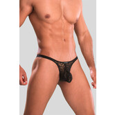 Joe Snyder Maxibulge Capri Lace 03 Transparant Zwart (055)