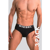 Diesel Andre Slip 3-Pack JKKB Zwart