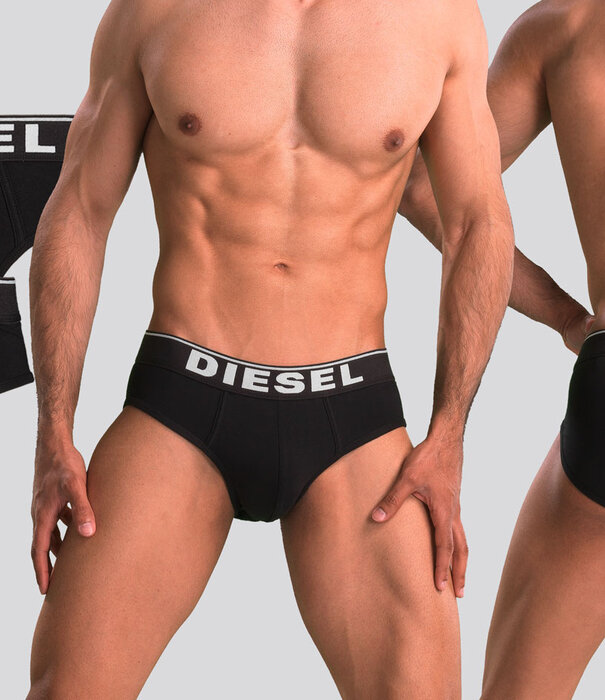 Diesel Andre Slip 3-Pack JKKB Schwarz