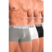 Diesel Damien Boxershort 3-Pack JKKB Wit/Zwart/Grijs