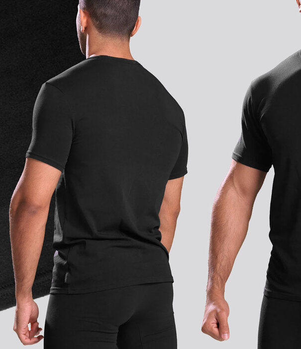 Calvin Klein Crew Neck T-Shirt 2-Pack NB1088A Schwarz
