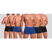 Calvin Klein Low Rise Boxershort 3-Pack U2664G Blau/Schwarz
