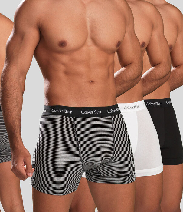 Calvin Klein Boxershort 3-Pack U2662G Zwart/Grijs