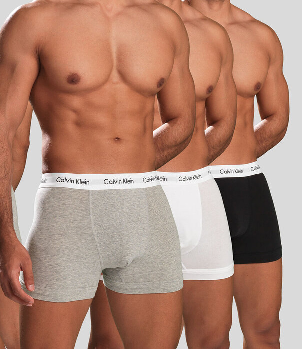 Calvin Klein Boxershort 3-Pack U2662G Schwarz/Weiß
