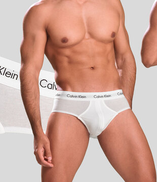 Calvin Klein Hip Slip 3-Pack U2661G Weiß
