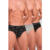 Calvin Klein Hip Slip 3-Pack U2661G Black/Grey