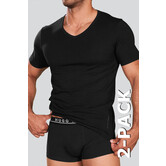 Boss VN Cotton Stretch T-Shirt 2-Pack 408 Zwart