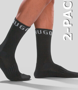 Boss RS Sport Socks 2-Pack 454 Zwart