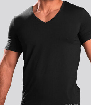 Boss Urban Coolmax Cotton VN T-Shirt 709 Zwart