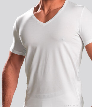 Boss Urban Coolmax Cotton VN T-Shirt 709 Wit