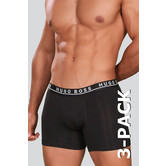 Boss Boxer Brief 3-Pack 404 Schwarz