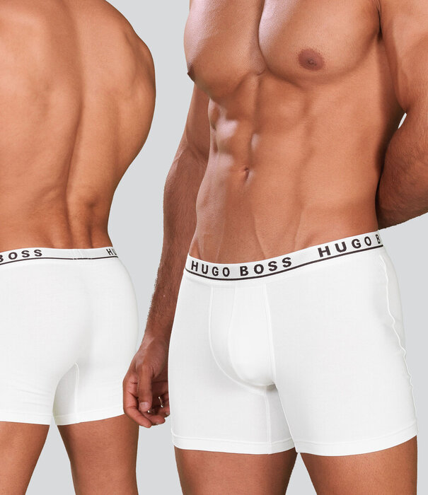 Boss Boxer Brief 3-Pack 404 Wit