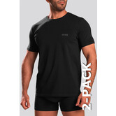 Boss RN Cotton Stretch T-Shirt 2-Pack 405 Schwarz