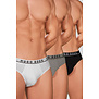 Boss Slip 3-Pack 402 Weiß/Schwarz/Grau