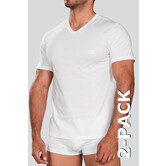 Boss VN Cotton T-Shirt 2-Pack 401 Wit