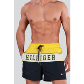 Tommy Hilfiger Medium Drawstring Swim Short 116 Multi Geel (201)