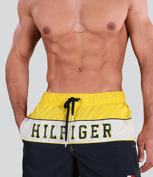 Tommy Hilfiger Medium Drawstring Swim Short 116 Yellow