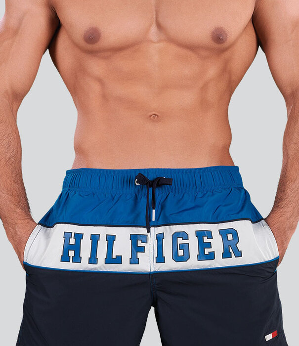 Tommy Hilfiger Medium Drawstring Swim Short 116 Blue
