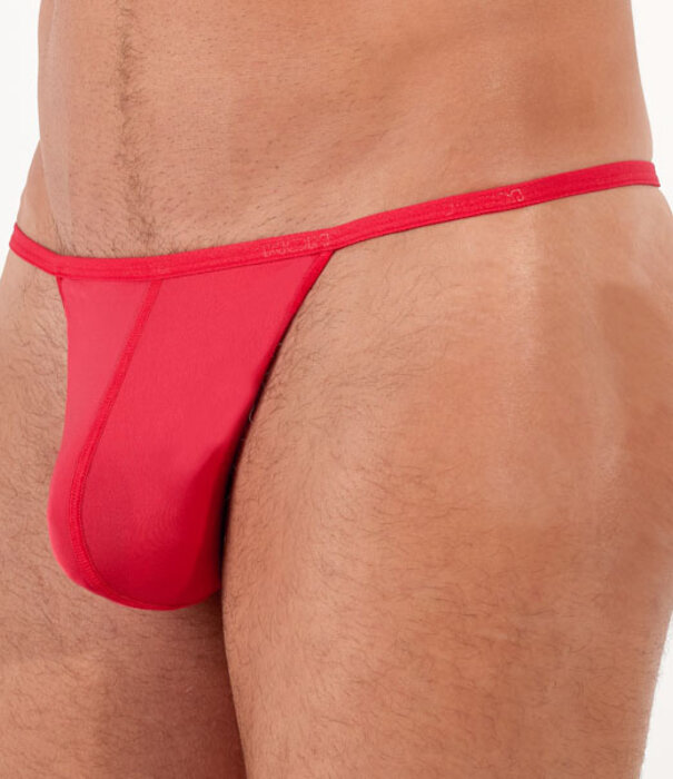HOM g-string Plume rood