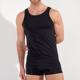 HOM tanktop Supreme Cotton zwart