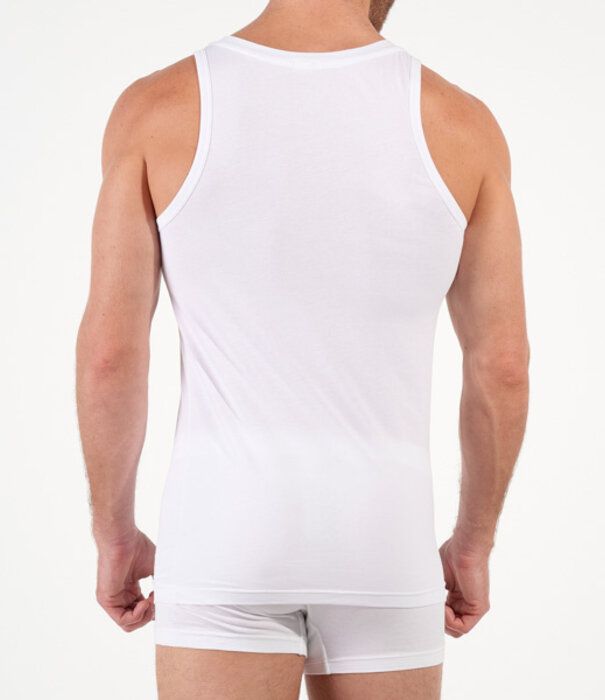 HOM tanktop Supreme Cotton wit