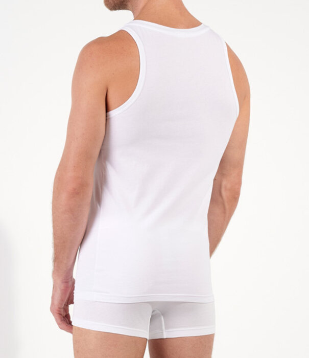HOM tanktop Supreme Cotton wit