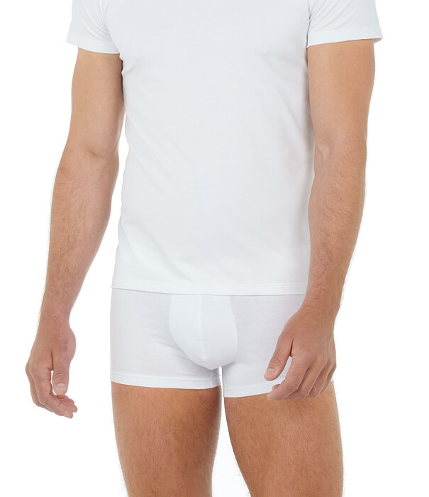 HOM tee-shirt v neck Classic wit