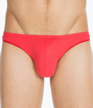 HOM g-string Plume rood