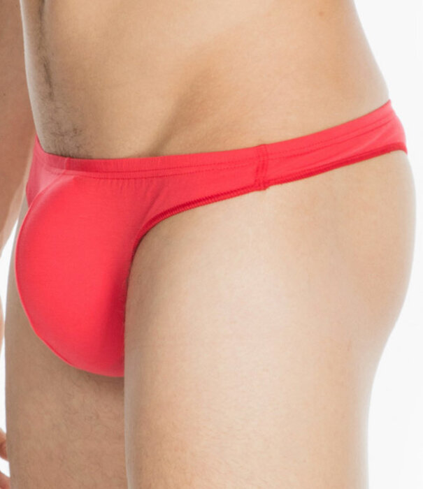HOM g-string Plume rood