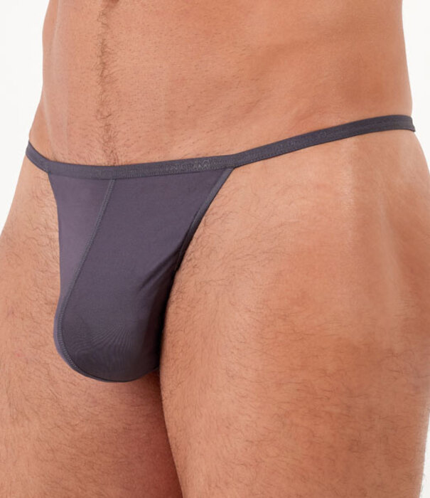 HOM g-string Plume grijs