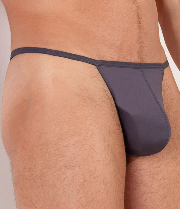 HOM g-string Plume grijs