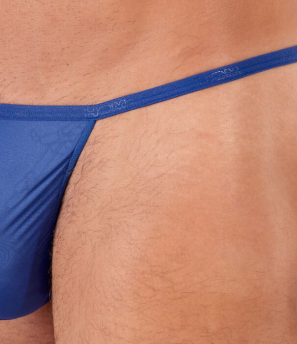 HOM g-string Plume blauw