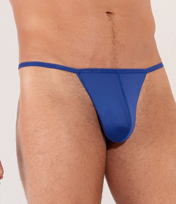 HOM g-string Plume blauw