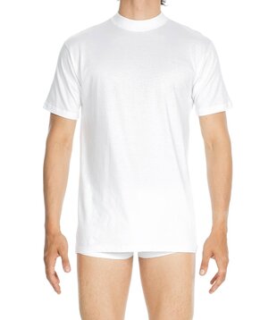 HOM tee-shirt crew neck Harro wit