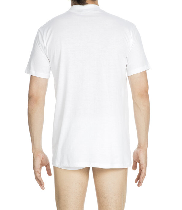 HOM tee-shirt crew neck Harro wit