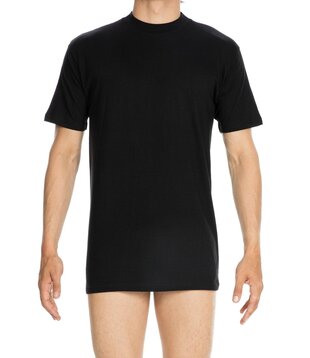 HOM tee-shirt crew neck Harro zwart