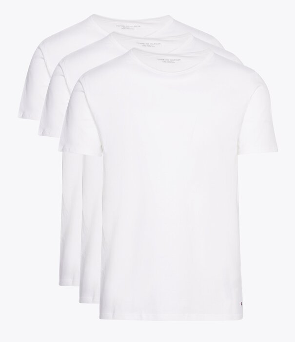 Tommy Hilfiger Stretch CN T-shirt SS 3P, 0WT