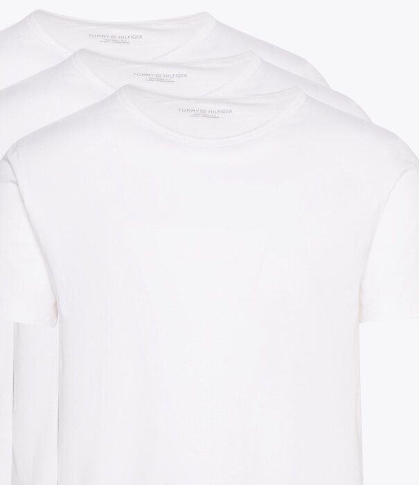 Tommy Hilfiger Stretch CN T-shirt SS 3P, 0WT