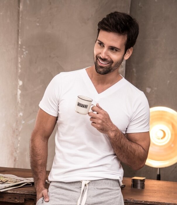 Mundo Unico Tonic V-Neck Microfiber T-shirt