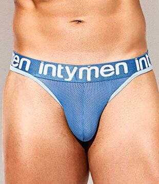Intymen Nature Bikini Blue Petroleum Slip