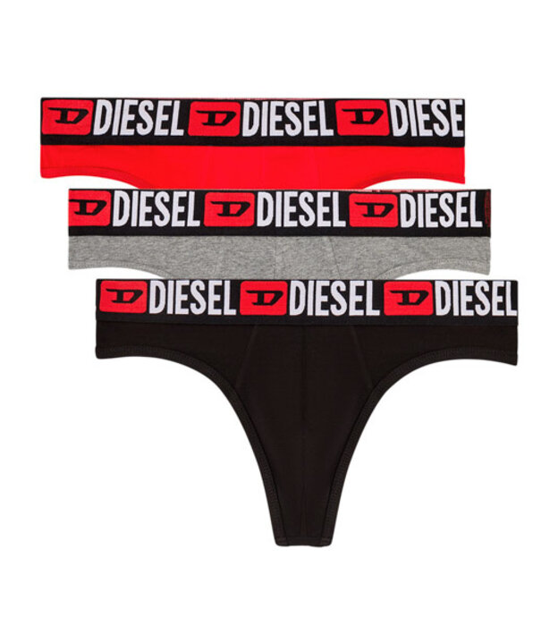 Diesel Rick D-core herenTanga zwart/ grijs/ rood