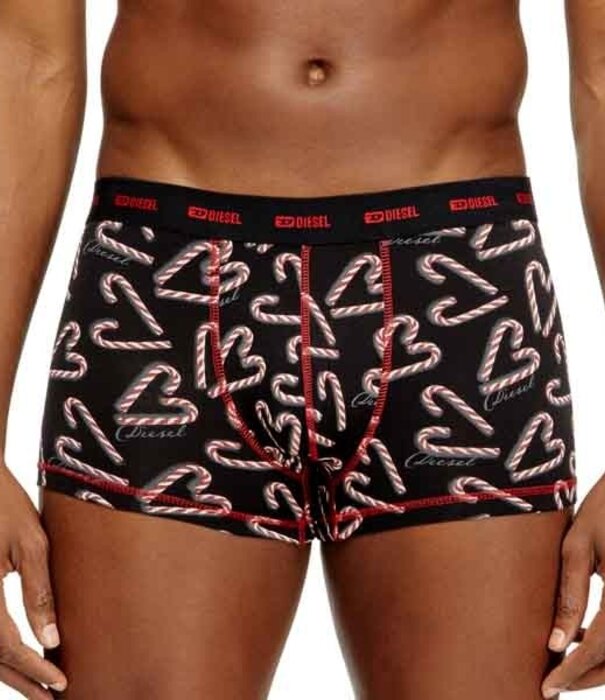 Diesel Damien Gift Utlt boxershort 3-pack zwart/ rood