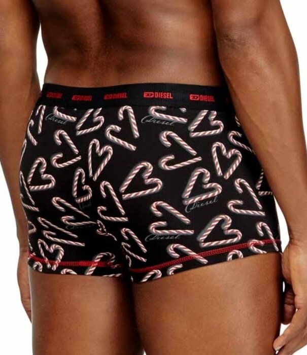 Diesel Damien Gift Utlt Boxershorts 3-pack zwart/ rood