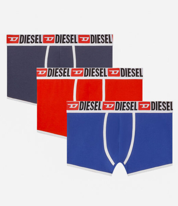 Diesel Danilo D-core boxers 3-Pack blauw/ rood