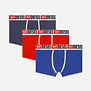 Diesel Danilo D-core boxershort 3-Pack blauw/ rood