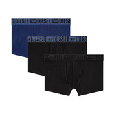 Diesel Mike D-core boxers 3-Pack zwart/ blauw