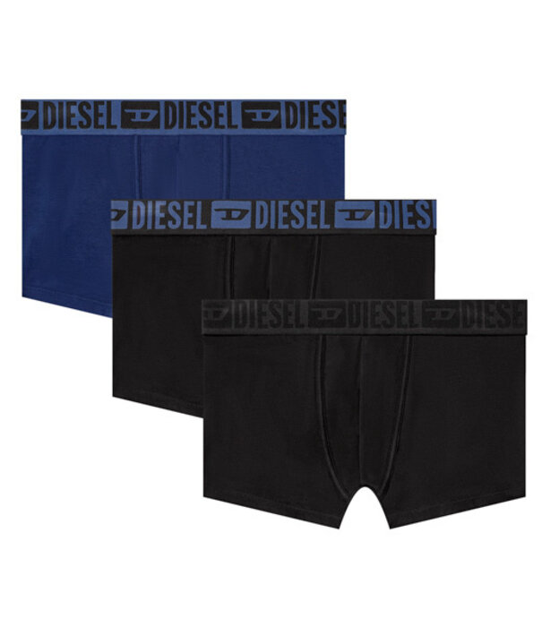 Diesel Mike D-core boxershort 3-Pack zwart/ blauw